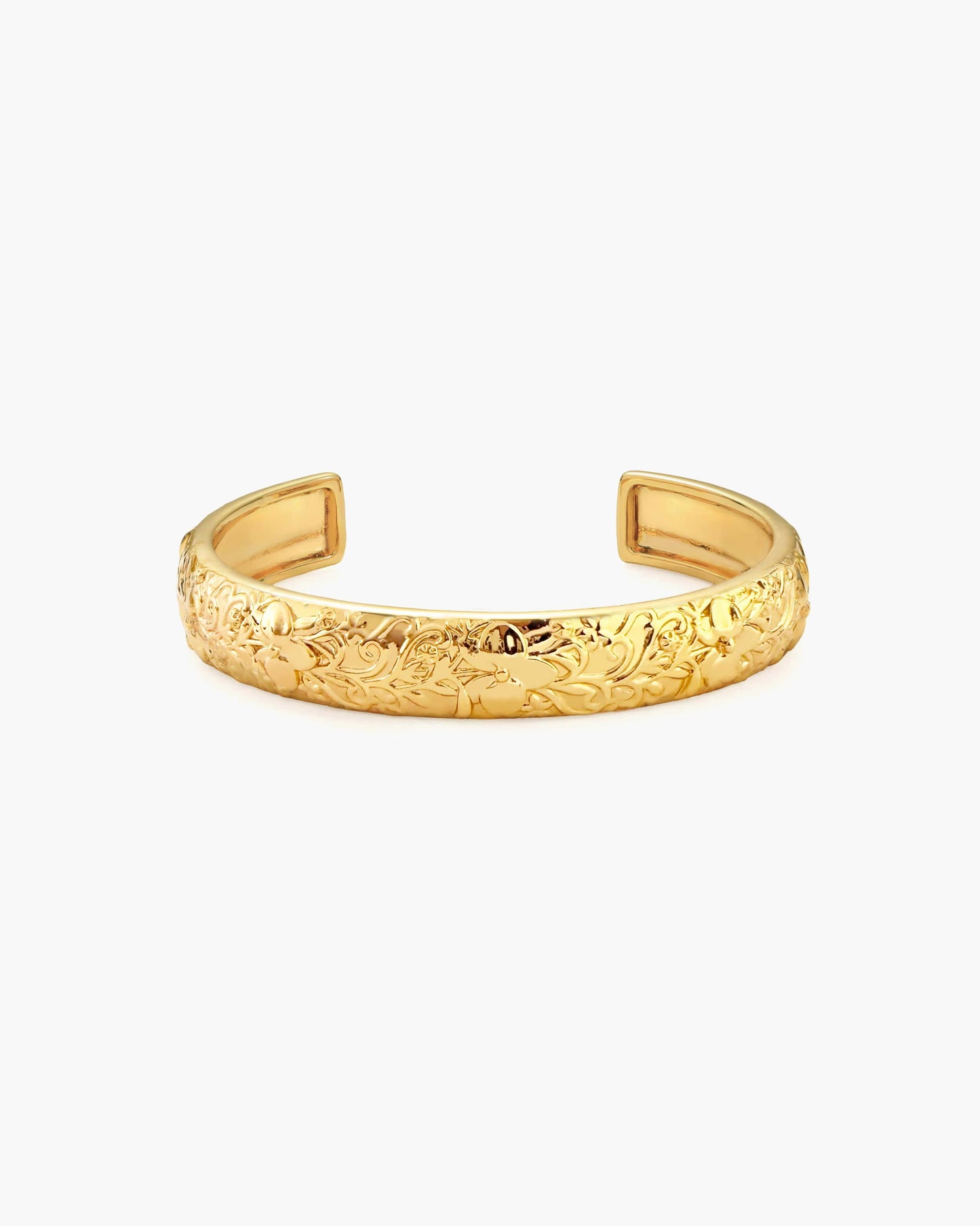 Serenade of Orchid Bangle in Silver