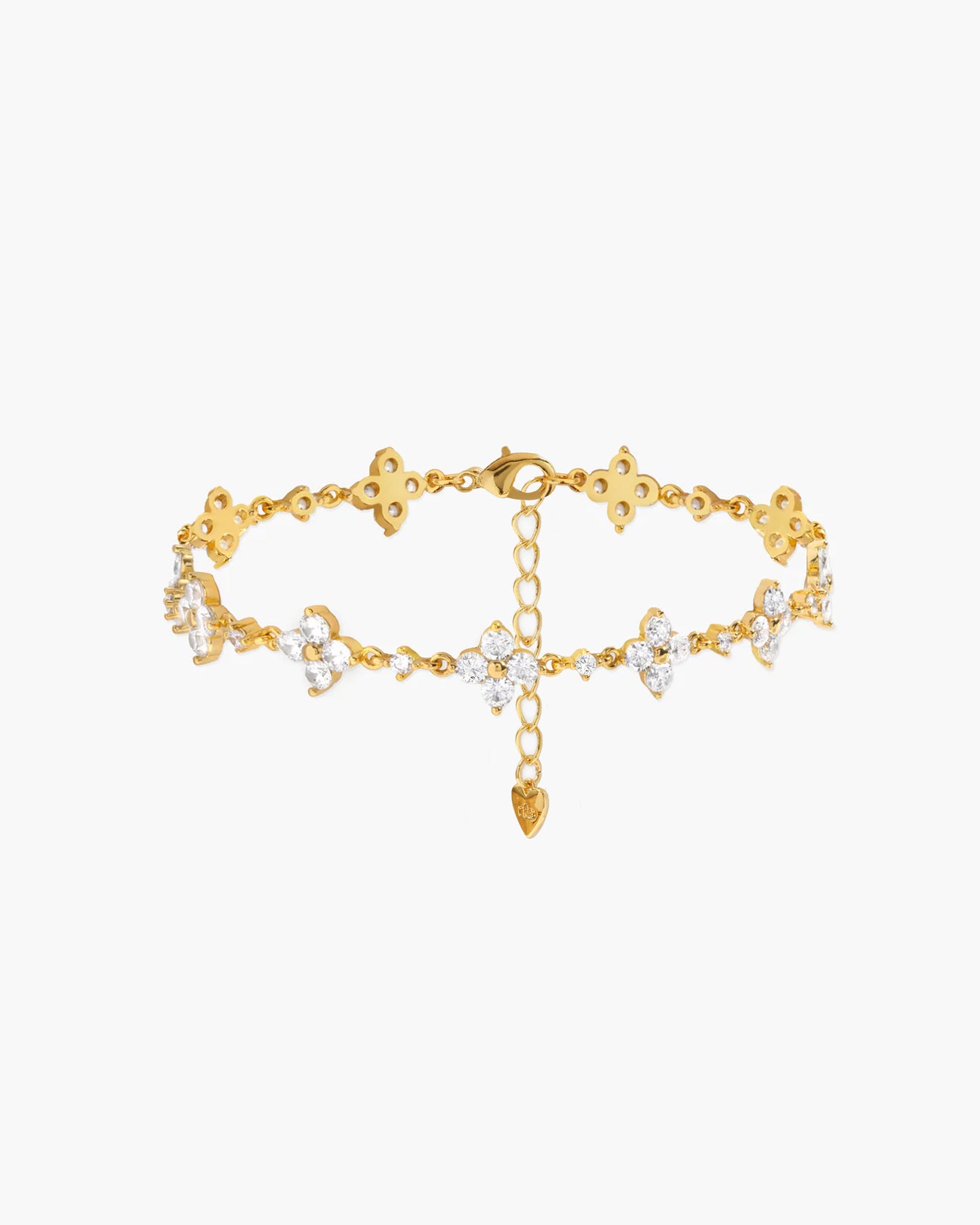 Sparkle Clover Bracelet