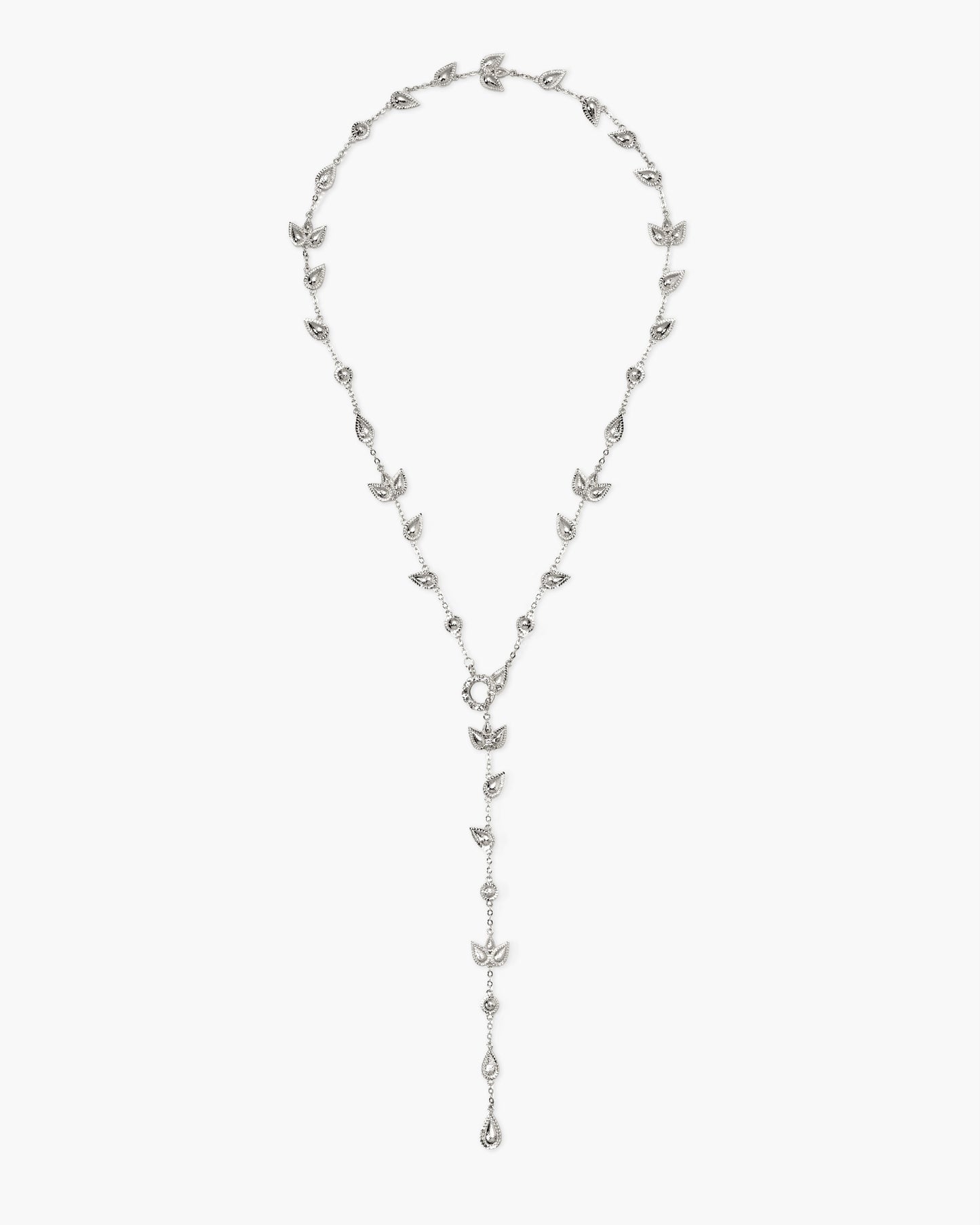 Petal Chain in Silver