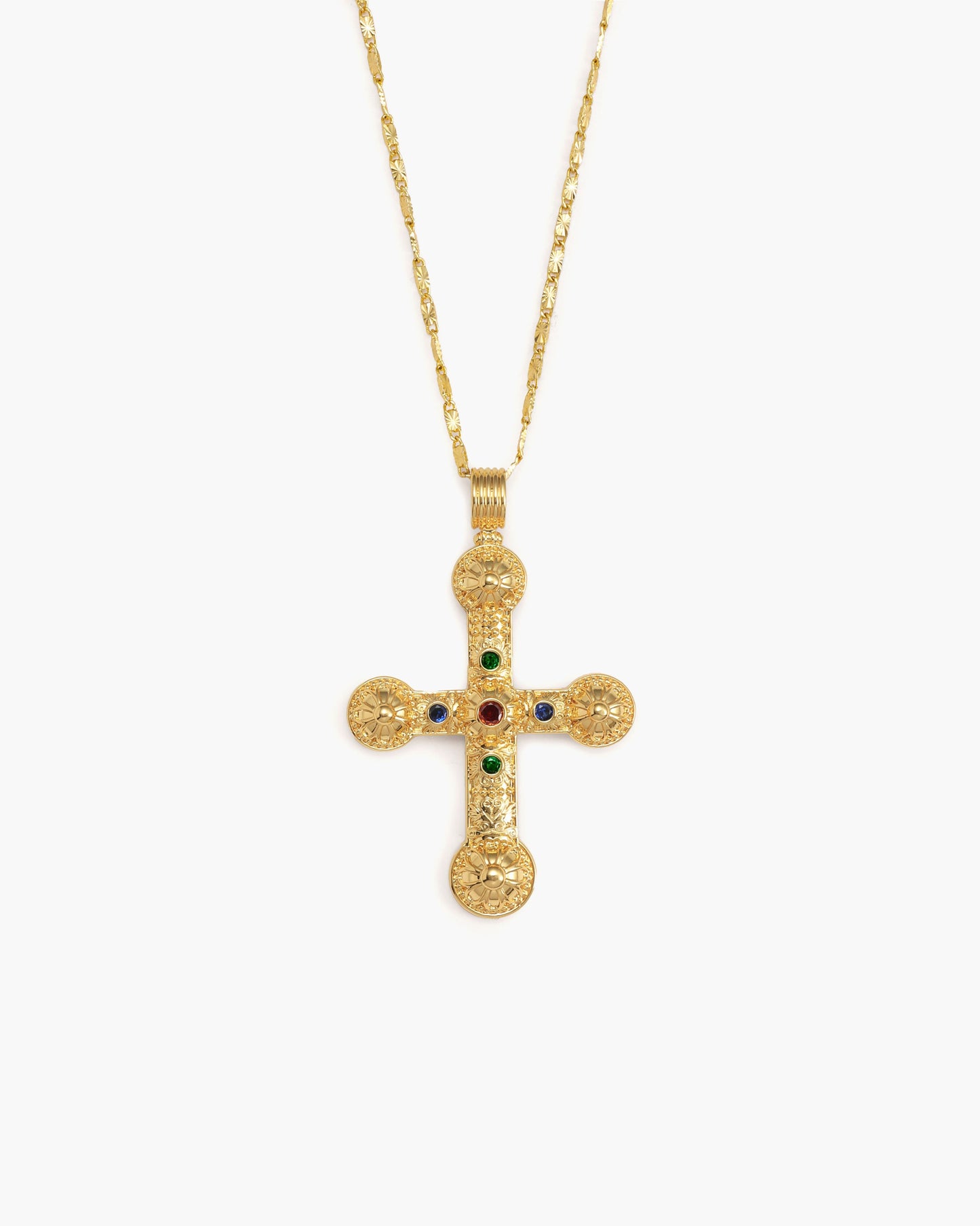 XL Cross Chain in Silver